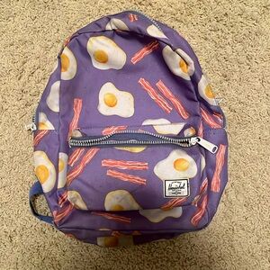 Herschel kids fashion backback. ~10” x ~18”. Great condition